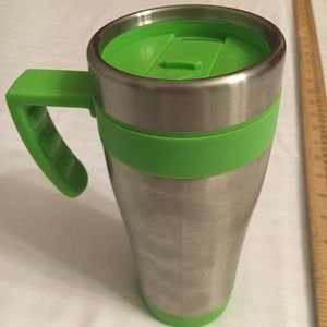 Travel coffee mug - green